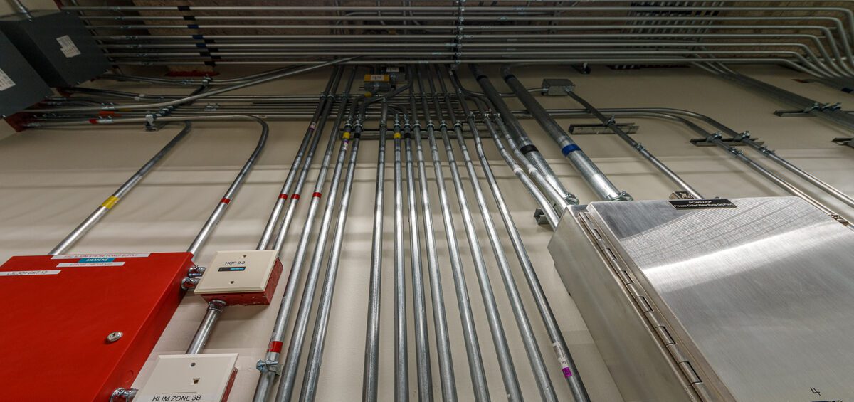 Newly Constructed Electricity Pipes, UCHealth Greeley