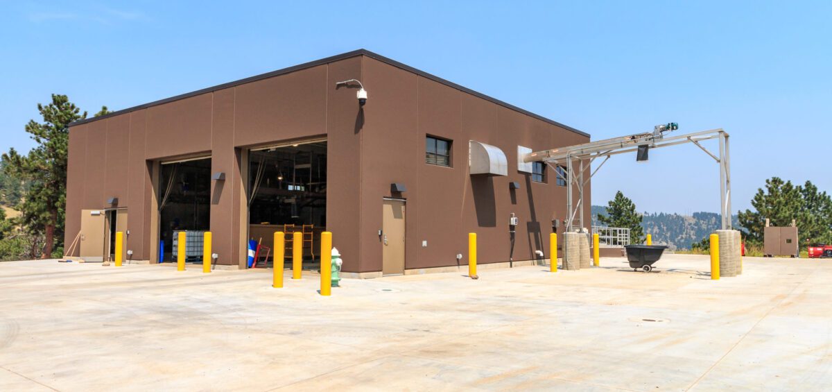 Exterior View of Betasso Water Treatment Facility