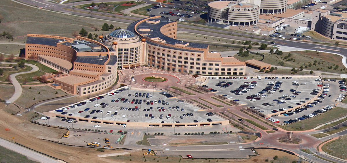 Aerial View of Jefferson County Government Center, Project