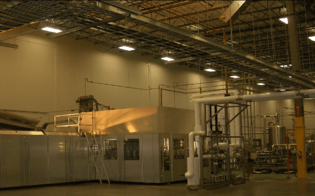 Manufacturing Bottling Line for Nestle Waters North America